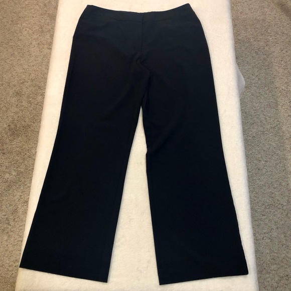George Navy Wide Leg Dress Pants Size 14 EUC - Picture 2 of 5